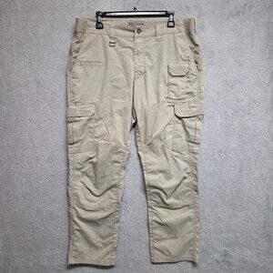 5.11 Tactical Pants Mens 36x30 Beige ABR Pro Cargo Outdoors Utility Pockets